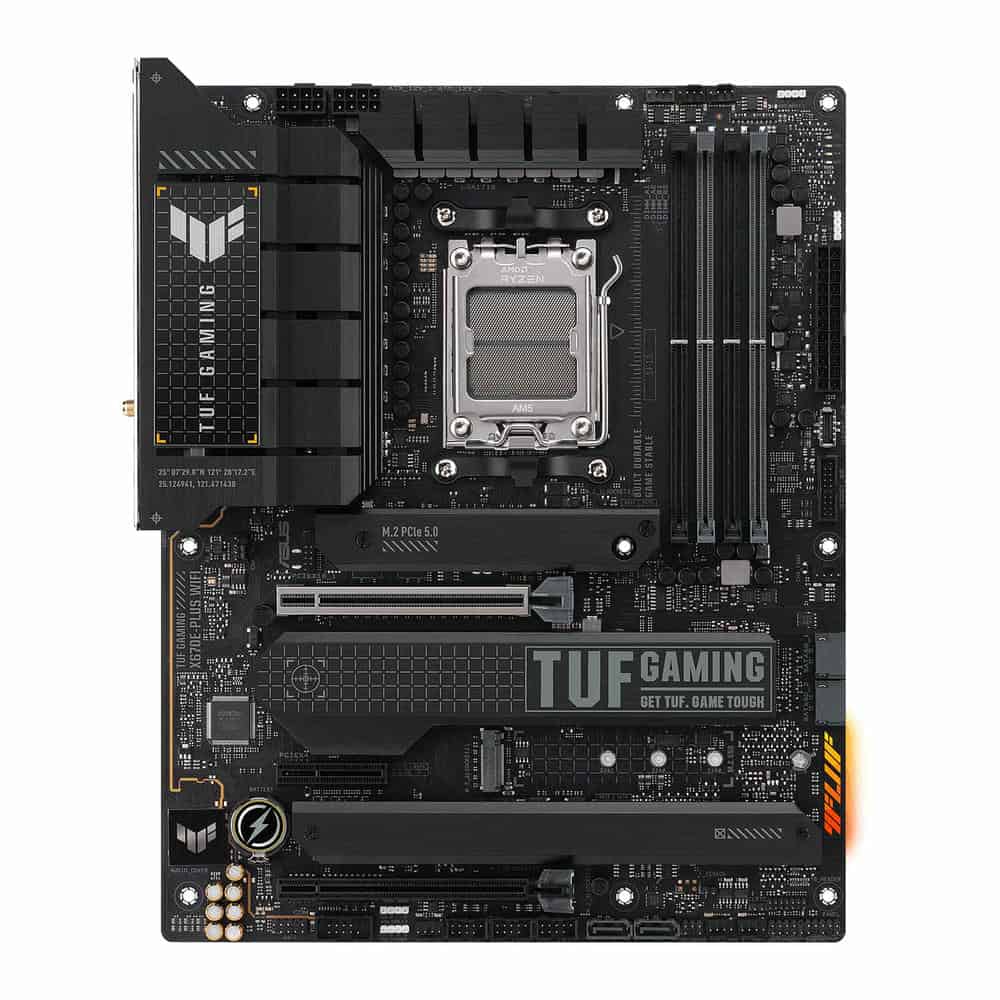 ASUS AMD Ryzen TUF GAMING X670E-PLUS WIFI AM5 PCIe 5.0 DDR5 ATX Motherboard